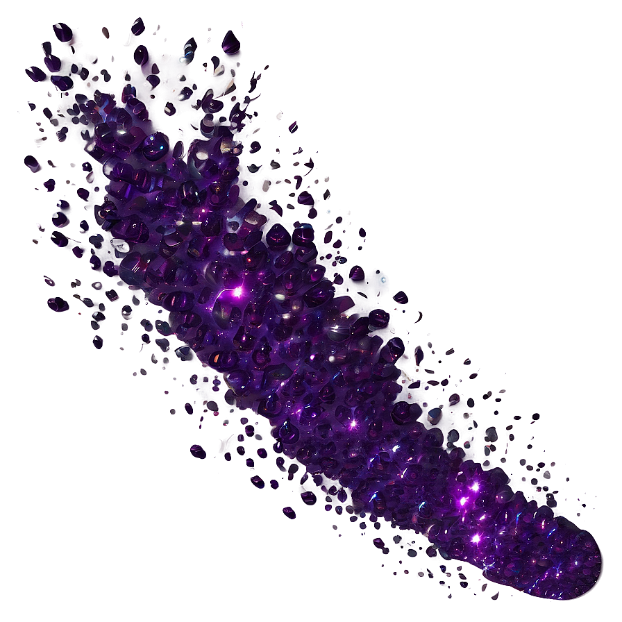 Purple Glitter Storm Png 70 PNG Image