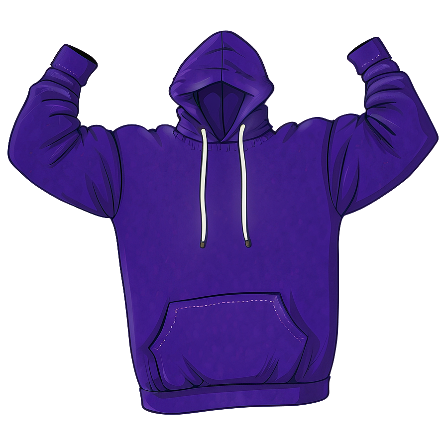 Purple Haze Hoodie Clipart Png 06292024 PNG Image