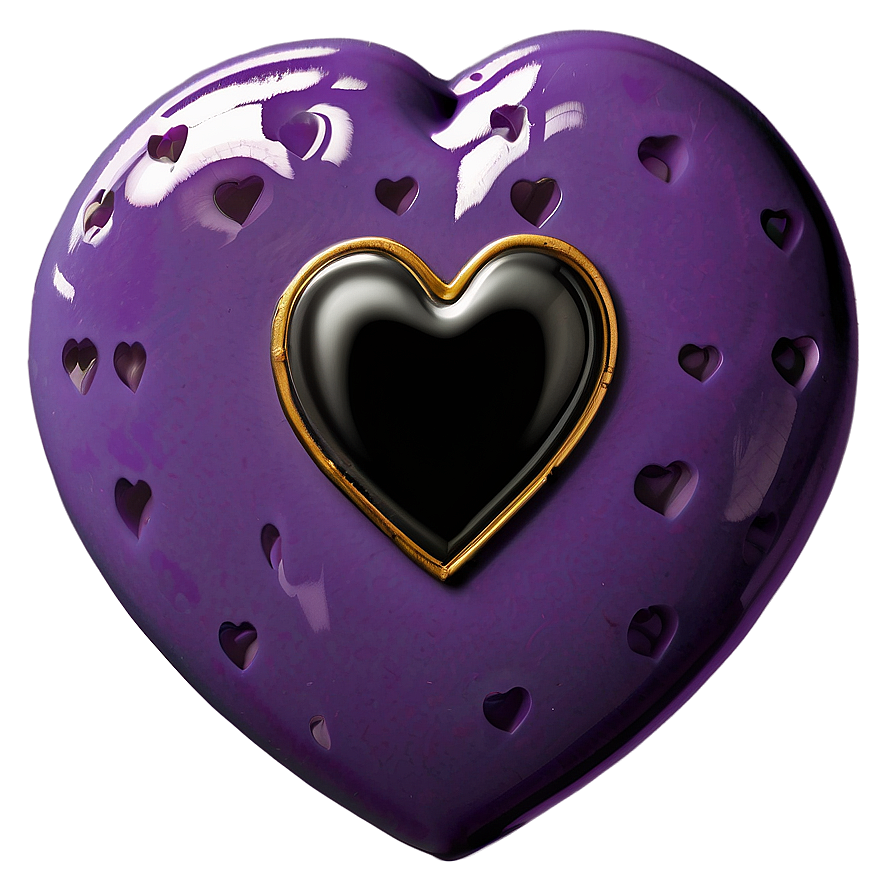 Purple Hearts Png 05032024 PNG Image