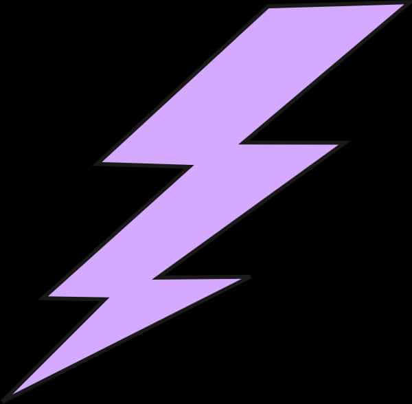 Purple Lightning Bolt Graphic PNG Image