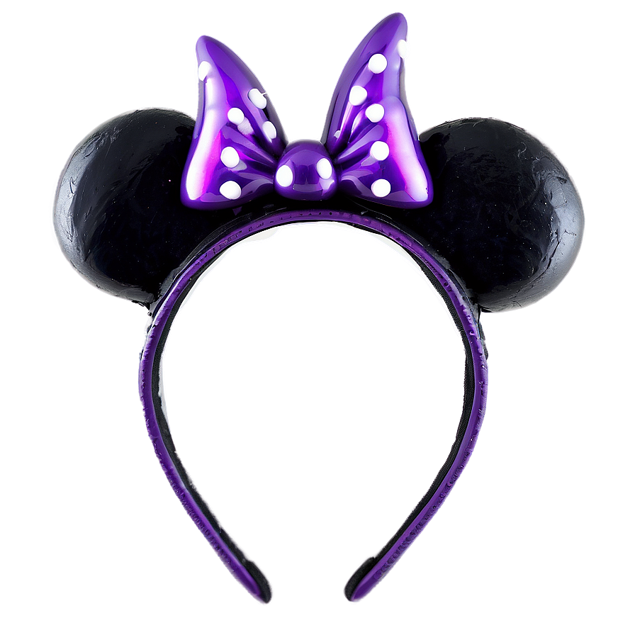 Purple Minnie Mouse Ears Png Sod27 PNG Image