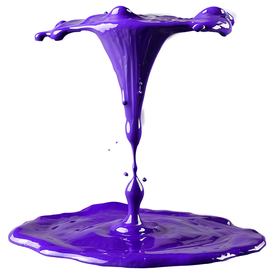 Purple Paint Splash Png 05242024 PNG Image