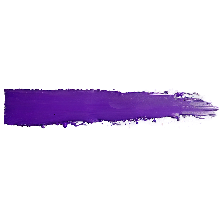 Purple Paint Stroke Png 05252024 PNG Image