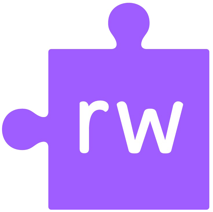 Purple Puzzle Piece Logo PNG Image