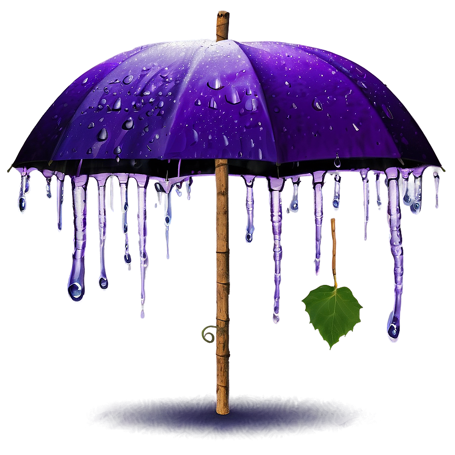 Purple Rain On Rooftops Png 40 PNG Image