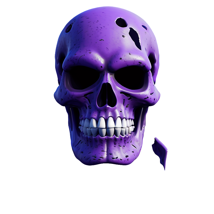 Purple Skull Trooper Concept Art Png Koq PNG Image