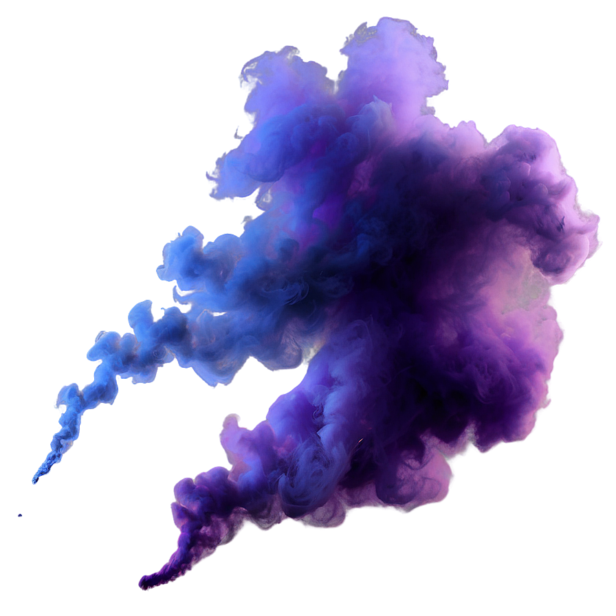 Purple Smoke D PNG Image