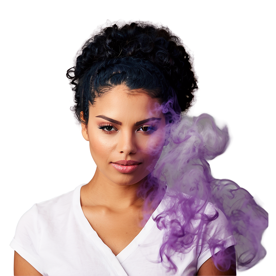 Purple Smoke Swathe Png 06122024 PNG Image