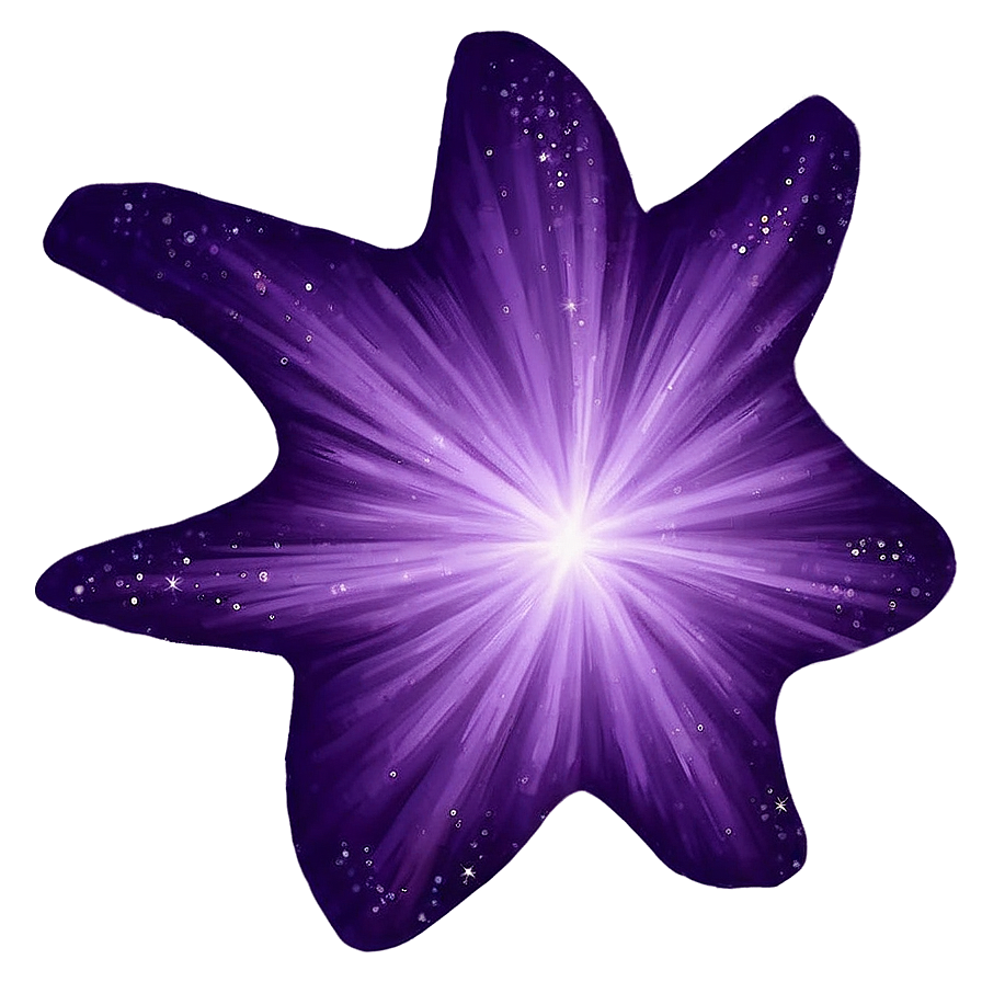 Purple Star Glow Png Opr PNG Image