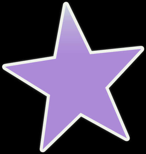 Purple Star Graphic PNG Image