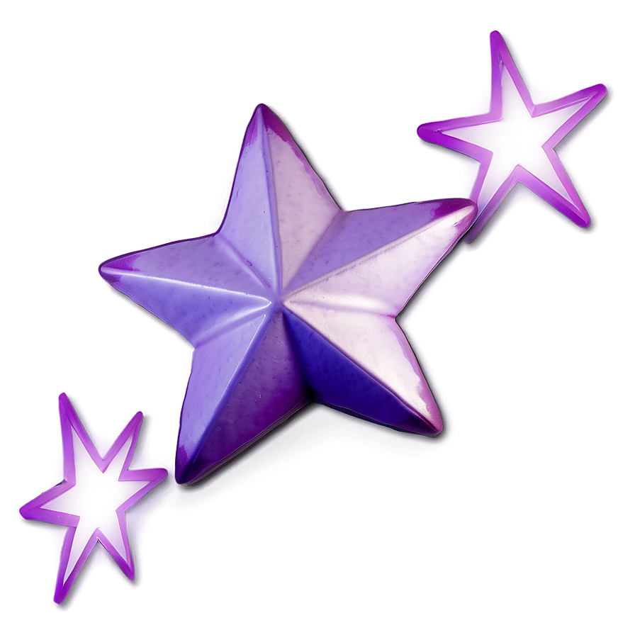 Purple Star Png 43 PNG Image