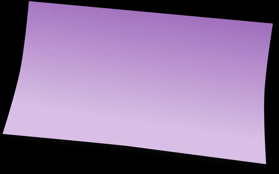 Purple Sticky Note Black Background PNG Image