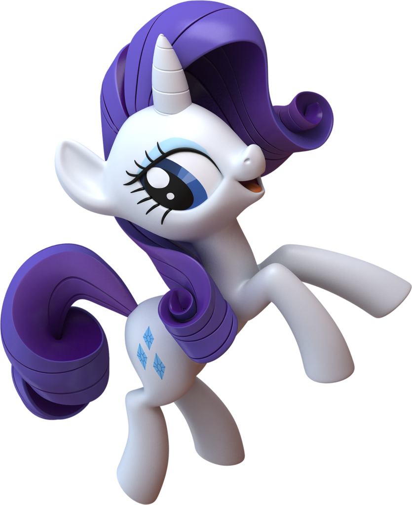 Purple Unicorn Cartoon Character PNG Image