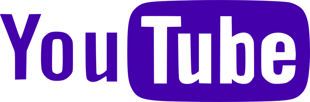 Purple You Tube Logo PNG Image