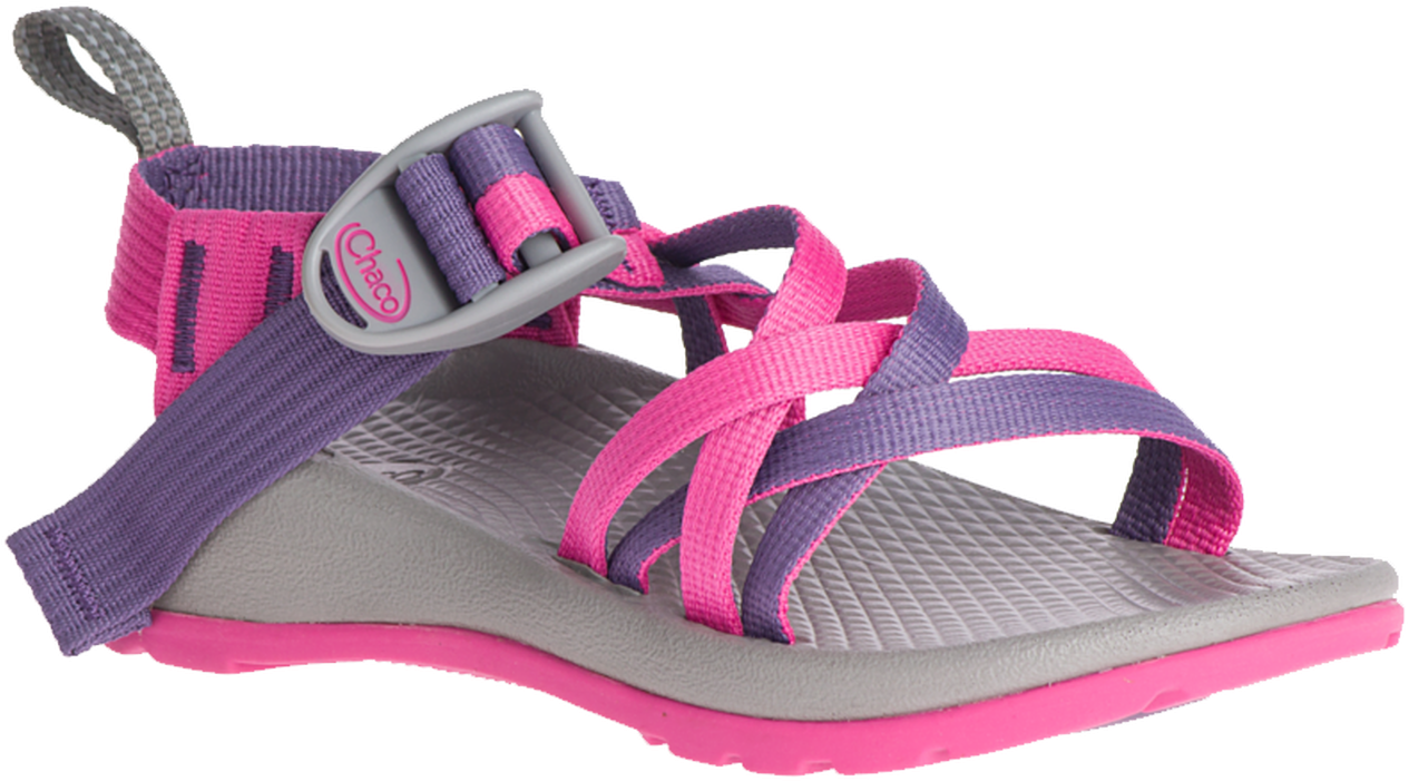 Purpleand Pink Sport Sandal PNG Image