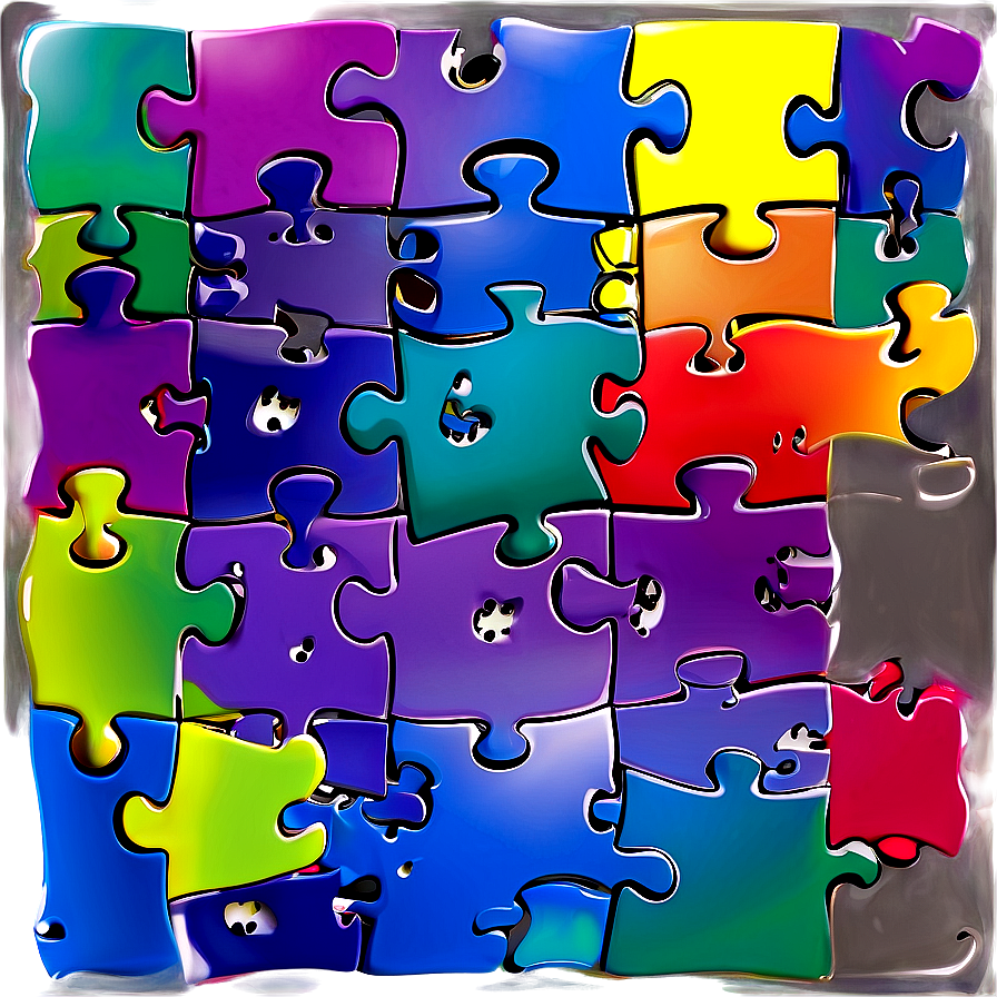 Puzzle Pieces Vector Png Pyl PNG Image