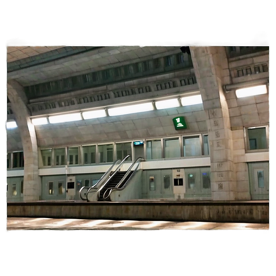 Pyongyang Metro Station Png 06242024 PNG Image