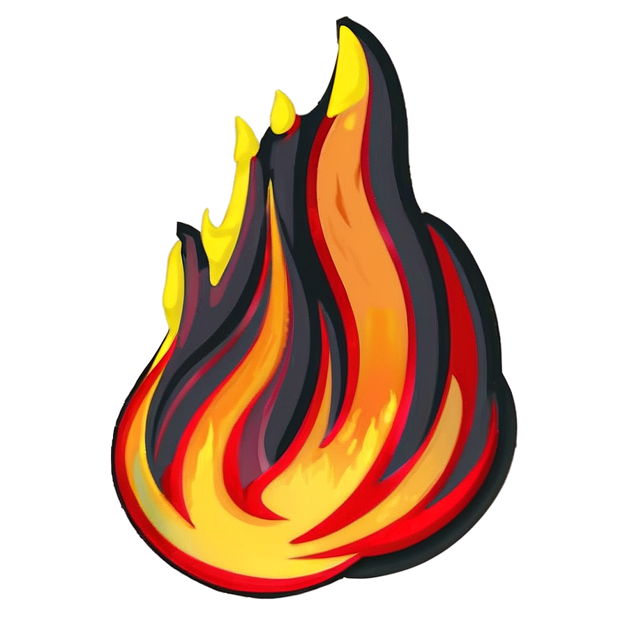 Pyro Fire Emoji Representation Png 05042024 PNG Image