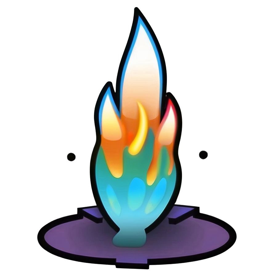 Pyro Fire Emoji Representation Png Xbn52 PNG Image