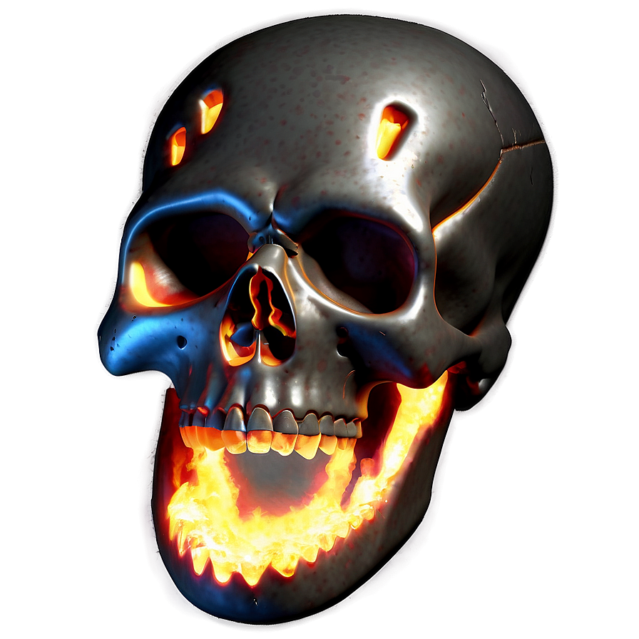 Pyro Skull Image Png Tdc PNG Image