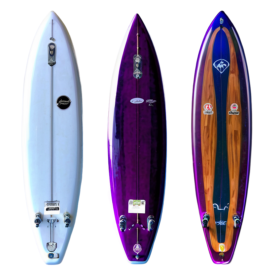 Quad Fin Surfboard Png Gtd PNG Image