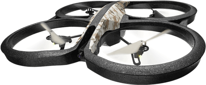 Quadcopter Drone Isolated PNG Image