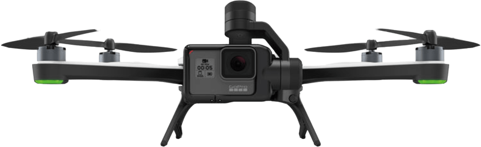 Quadcopter Dronewith Camera PNG Image