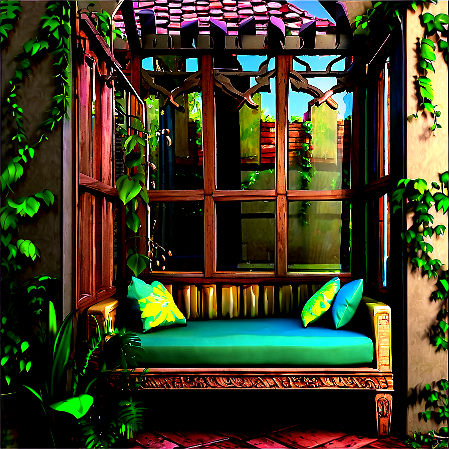 Quaint Mansion Nook Png 9 PNG Image