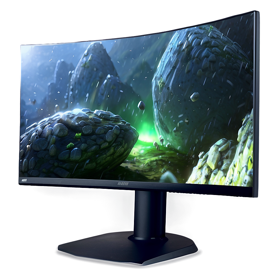 Quantum Dot Gaming Monitor Png 12 PNG Image