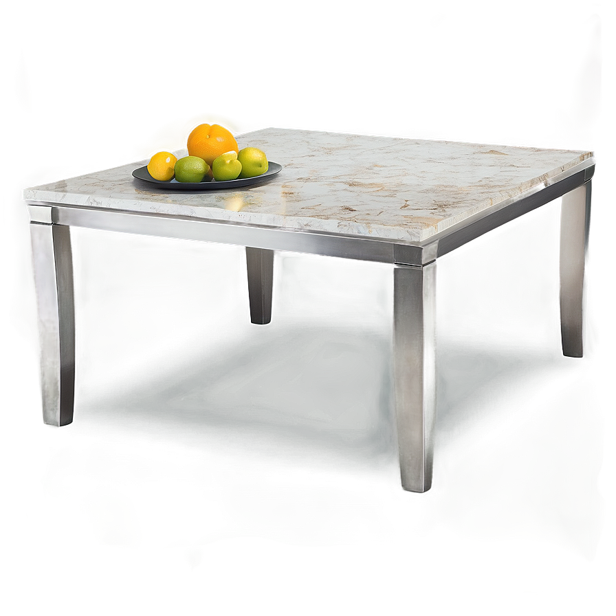 Quartz Top Dining Table Png Lvl PNG Image