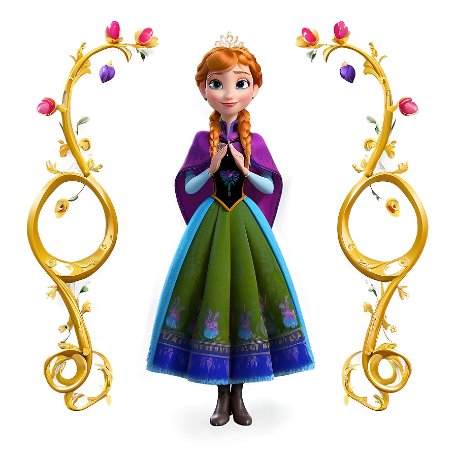 Queen Anna Frozen 2 Png 81 PNG Image