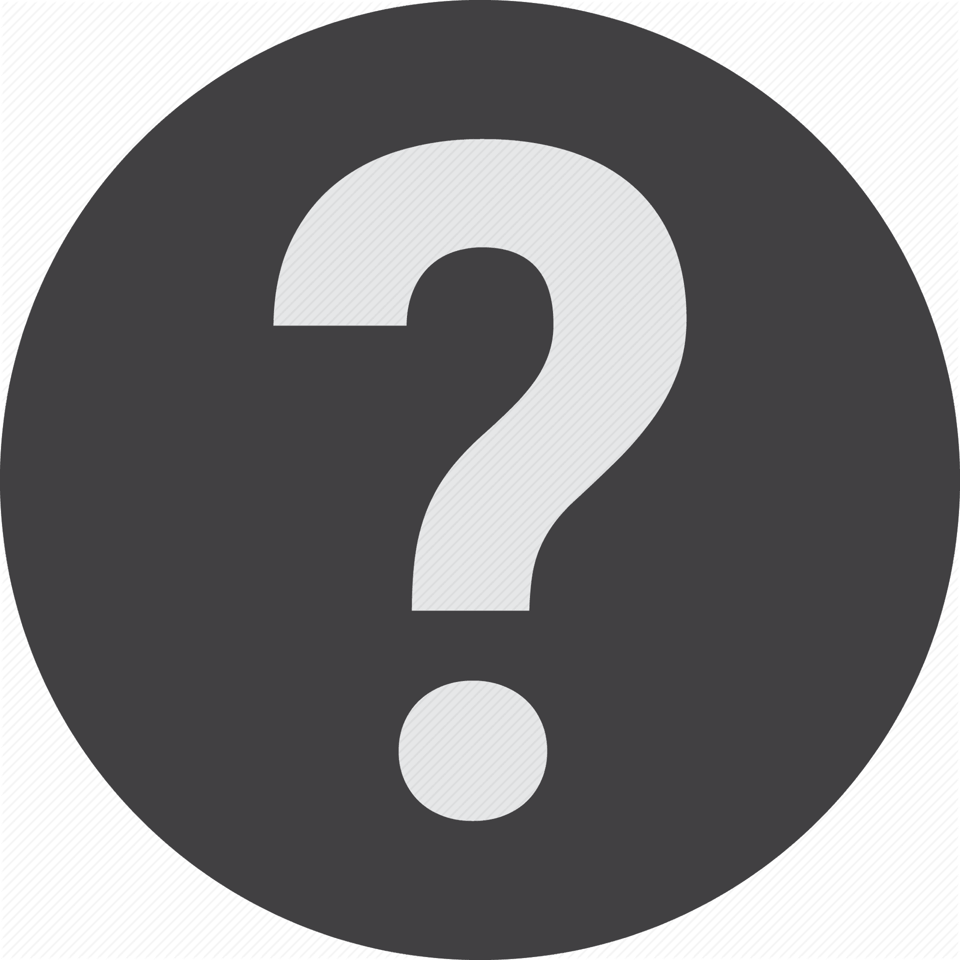 Question Mark Icon PNG Image