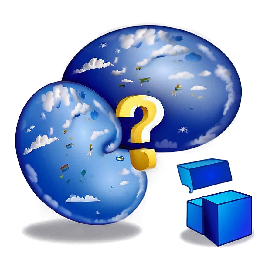 Question Mark In Cloud Png 28 PNG Image