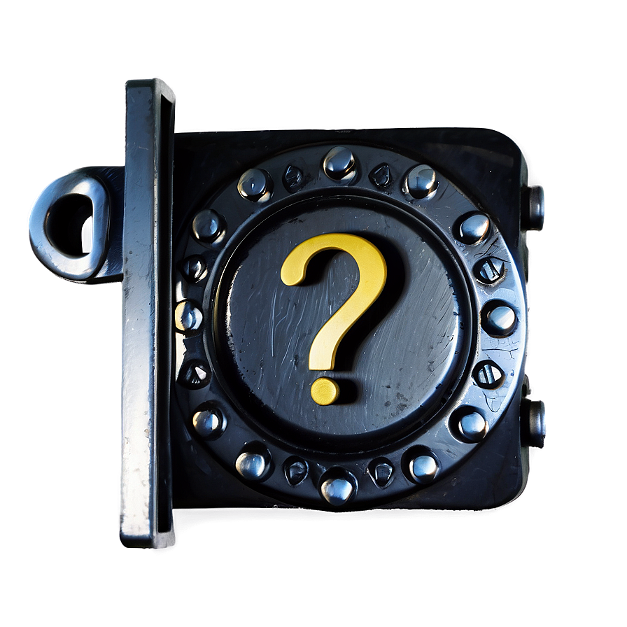 Question Mark In Lock Png 04292024 PNG Image