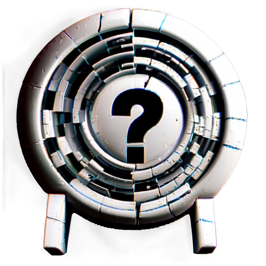 Question Mark On Target Png Pdw34 PNG Image