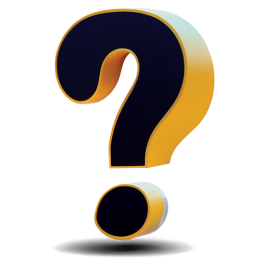 Question Mark Shapes Png Tbc PNG Image