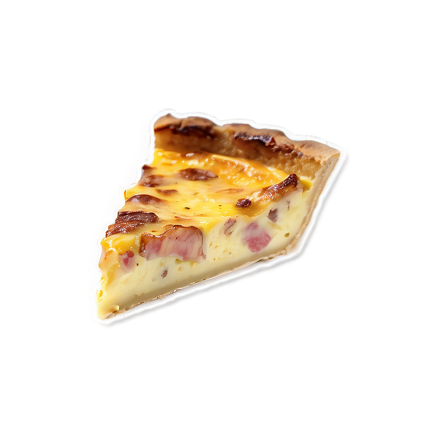 Quiche Lorraine Slice Png 7 PNG Image