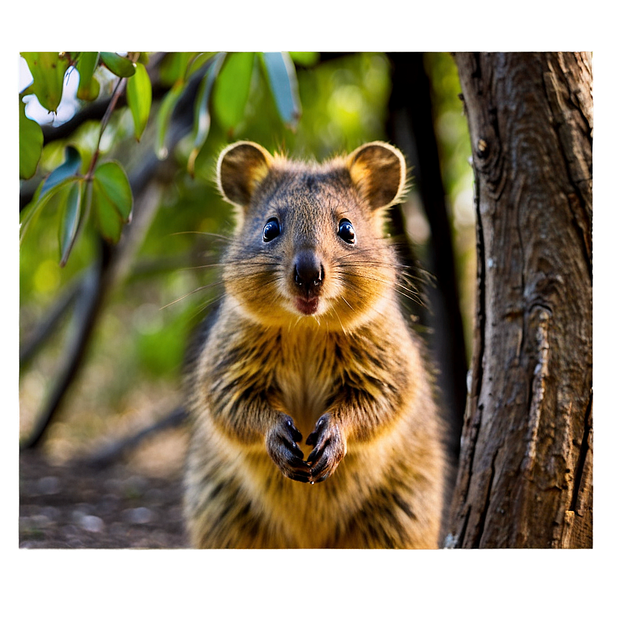 Quokka Under Tree Shade Png 49 PNG Image