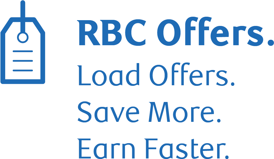 R B C Offers Load Save Earn PNG Image