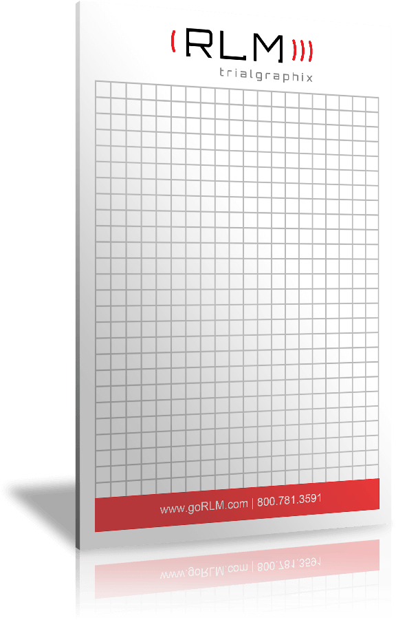 R L M Trial Graphix Graph Paper Pad PNG Image