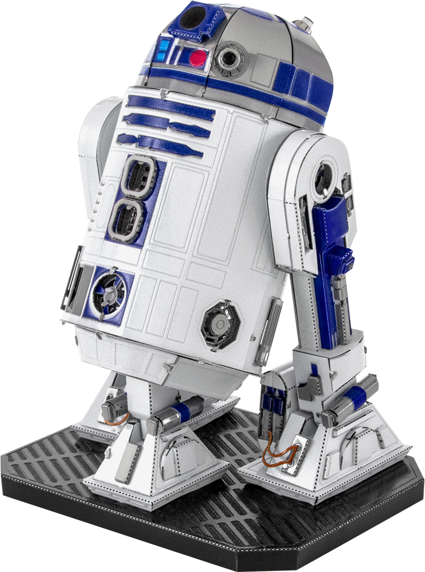 R2 D2 Star Wars Robot Model PNG Image