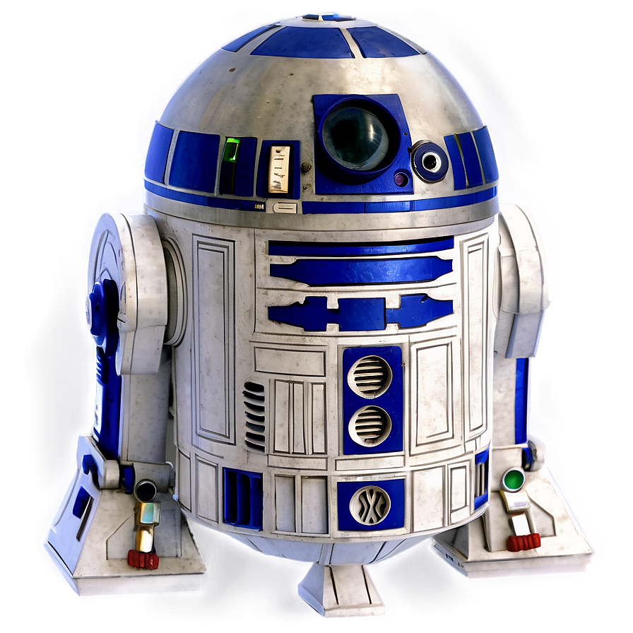 R2d2 3d Model Rendering Png 32 PNG Image