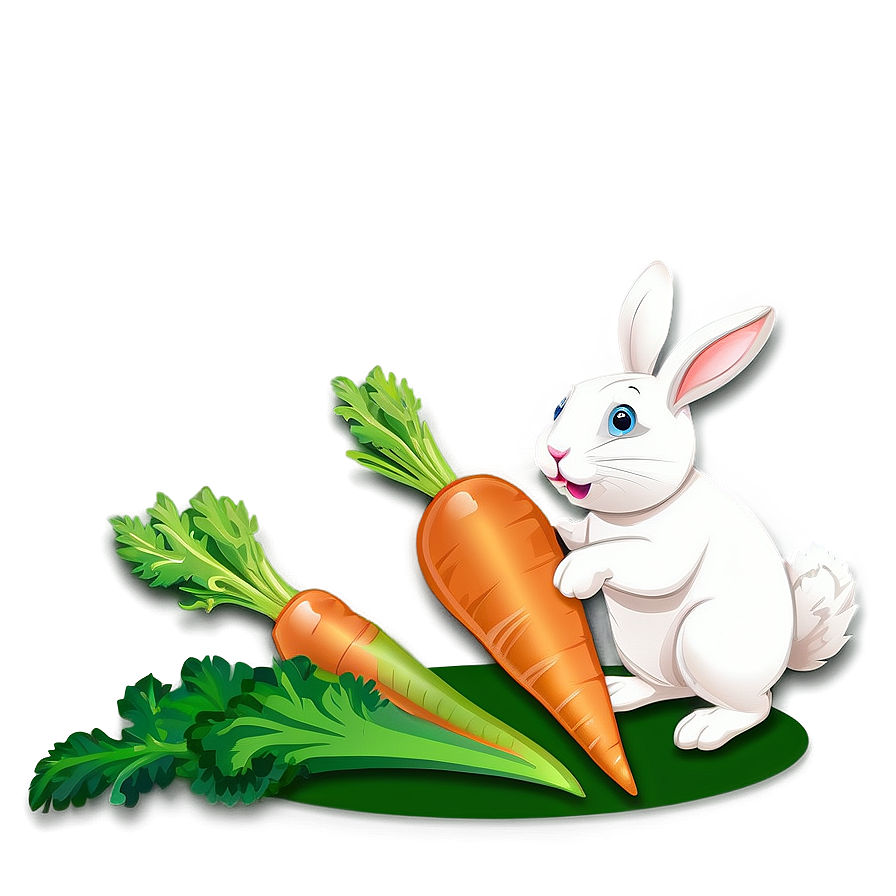 Rabbit And Carrot Png 05062024 PNG Image