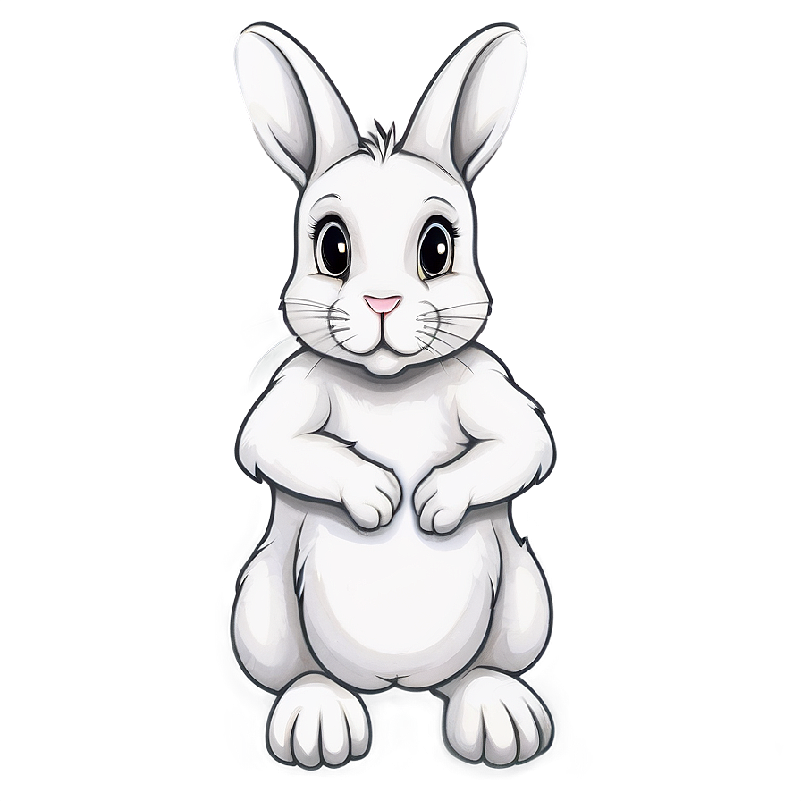 Rabbit Drawing Png 11 PNG Image