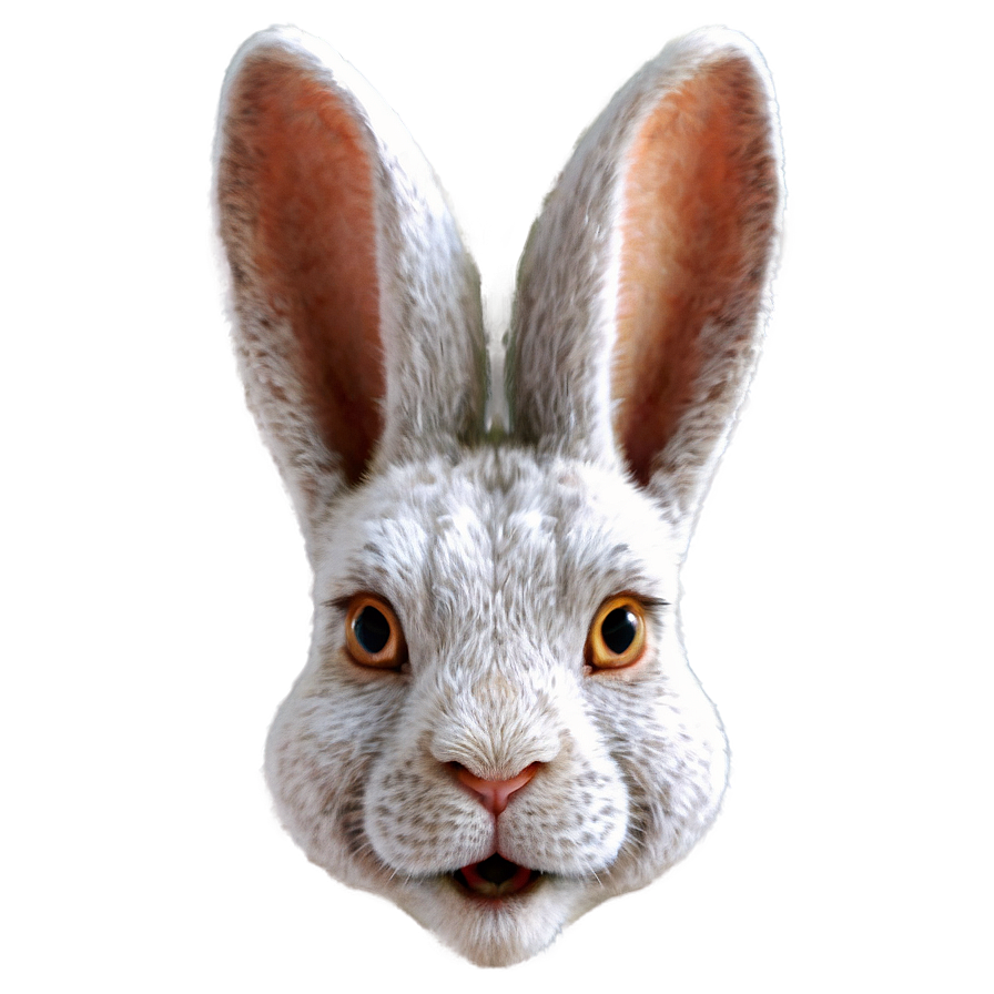 Rabbit Face Png Ypx34 PNG Image