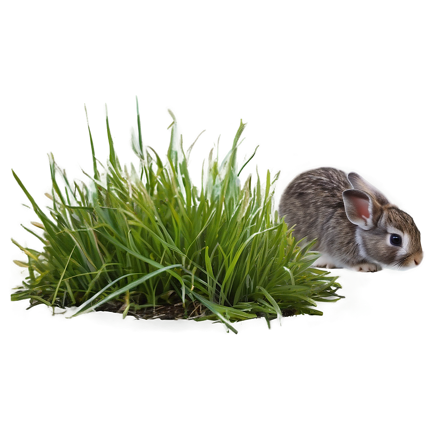 Rabbit In Grass Png 83 PNG Image