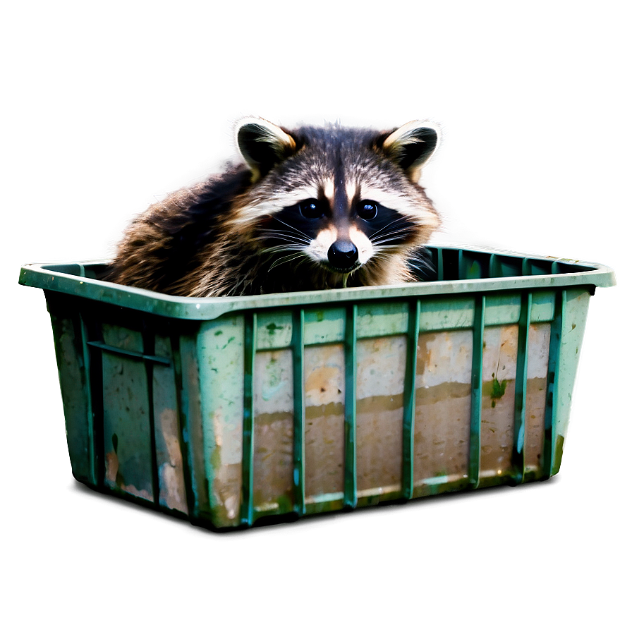 Raccoon In Garbage Adventure Png Sxc20 PNG Image