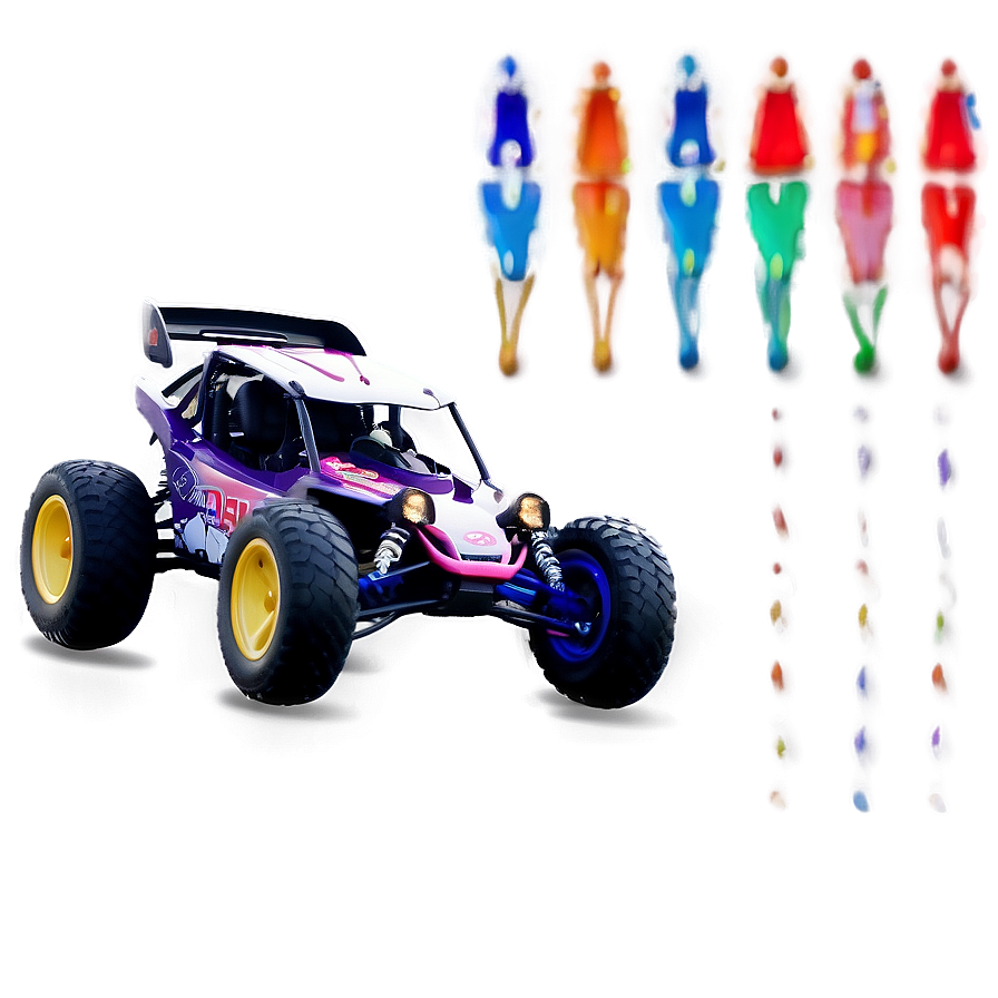 Racing Buggy Action Shot Png 75 PNG Image