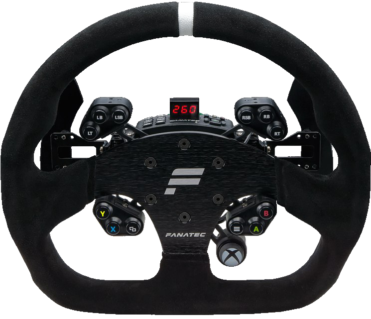 Racing Simulator Steering Wheel PNG Image