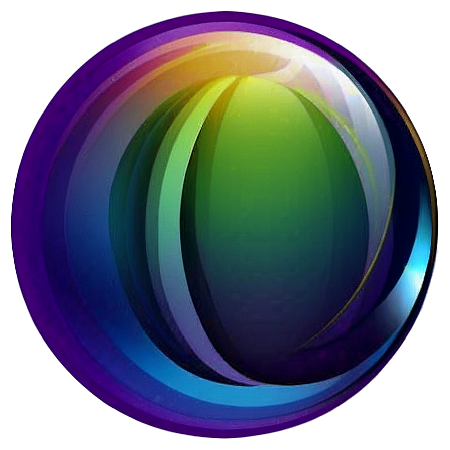 Radial Gradient Sphere Png Qqb PNG Image